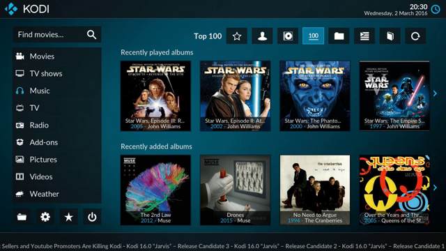 Kodi для Smart-TV